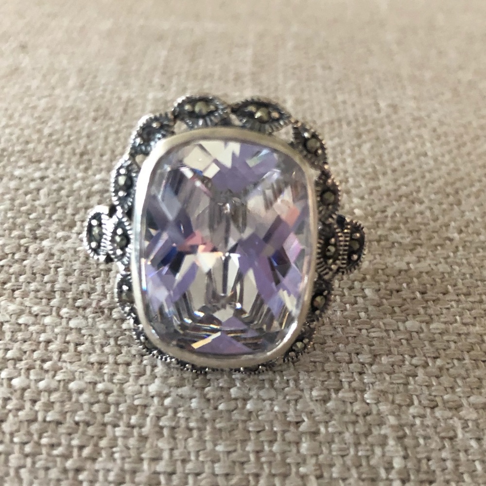 Sterling silver 925 statement/ cocktail ring